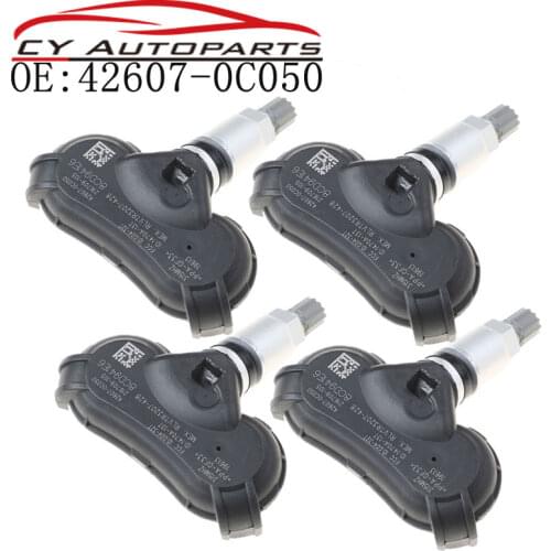 4PCS New Tire Pressure Monitor Sensor TPMS For 2009-2015 Toyota Sequoia Tundra 42607-0C050 426070C050