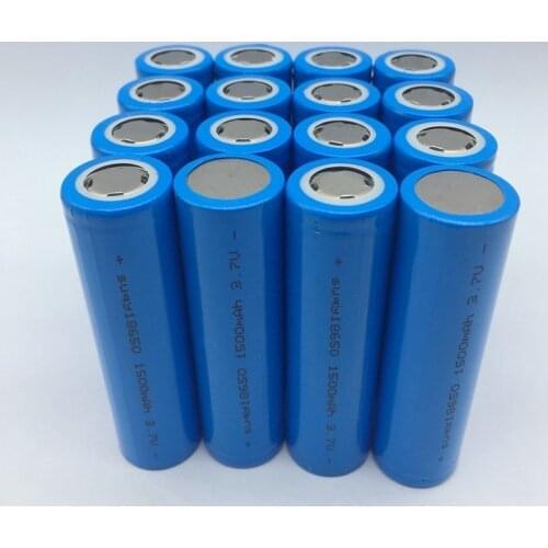 Supersedebat 12/18/20/24/30/36/40 pcs New 18650 1500mAh 3.7v battery Bateria Rechargeable Batteries 3.7 V 1500mah Accumulator