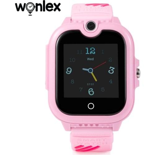 Wonlex KT13 Smart Watches Kids 4G HD Video Call GPS Smart-Watch Baby Waterproof Camera SOS Anti-Lost Locator Clock Birthday Gift