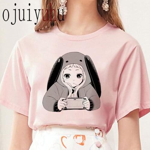 Kakegurui Runa T Shirt Women Manga Japanese Anime Hip Hop T-shirt Unisex Funny Cartoon Graphic Tshirt Top Tees Female 90s