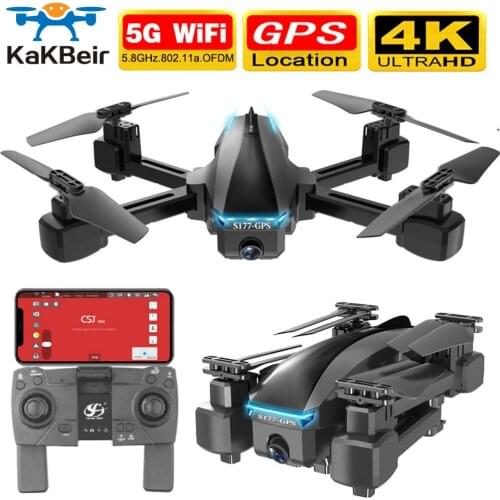 S177 drone 4k gps 5g WIFI hd wide angle dual camera fvp drone flight 20min rc distance 600m quadcopter vs s167 drone