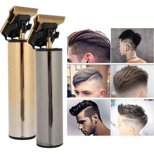 Portable Electric Hair Clipper Trimmer Cutting Machine Rechargeable Shaver Hair Styling Tool Barber Supplies with 4 limit Combs