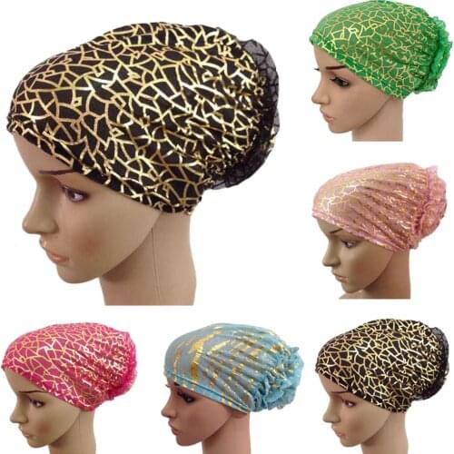 Womens Hats Spring Summer Floral Beanie Hat Muslim Stretch Turban Hat Cap Hair Loss Headwear Hijab Cap Print Bonnet Accessories