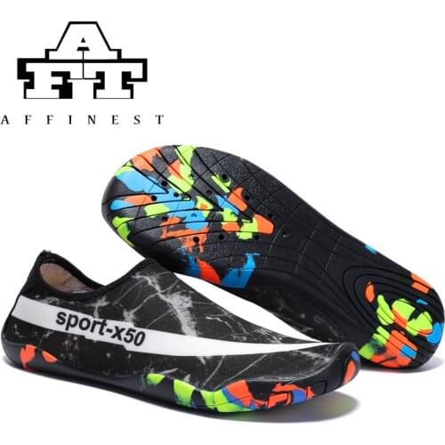 Unisex Barefoot Five Fingers Shoes for Men Women Water Sport Anti-skid Socks Underwater for Beach Swimming Quick Drying