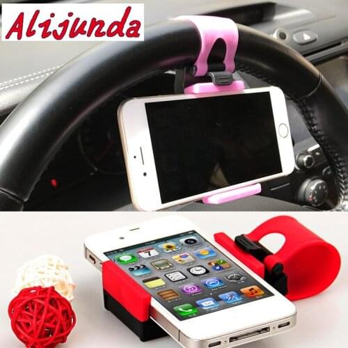 Universal Car Steering Wheel Mobile Phone Holder Bracket for Ford Focus Fusion Escort Kuga Ecosport Fiesta Falcon Mondeo EDGE