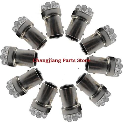 1pcs Practical Replacement Car Stop Tail Bulb Lamps G18 1157 9 LED White Car LED Lights Car