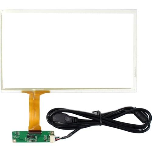 10.1inch Capacitive Tocuh Panel For 10.1inch 1024x600 1366x768 16:9 LCD Screen