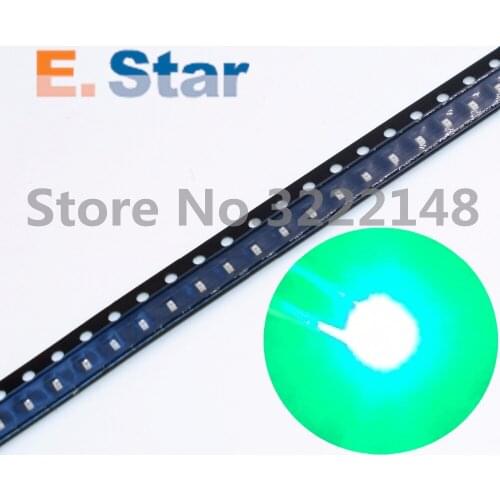 Free shipping 4000pcs/lot LED SMD Series 0603 GREEN LED.New year