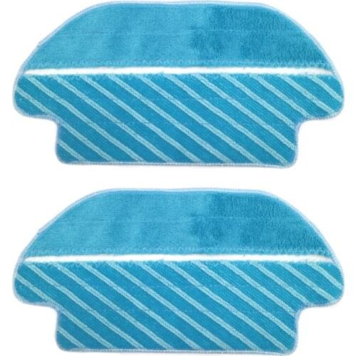 2pcs mop cloths for Cecotec Conga 3290 3490 3690 series Vacuum Cleaner Parts Cleaning Mop Pad Accessories Rag Cloth