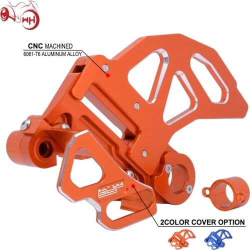Motorcycle CNC Aluminum Hub Spacer Caliper Guard Rear Brake Disc Guard For KTM SX XC XCF XCW XCFW EXC 125 150 250 350 450 530
