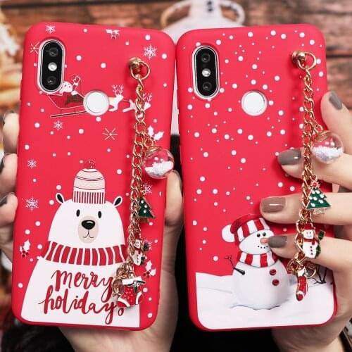 Merry Christmas Case For Xiaomi Mi 10T 9 SE Note 10 11 Lite A3 Redmi Note 10 9 8 7 5 Pro 8T 9T 9S 10S 9C Poco X3 NFC F3 M3 Funda