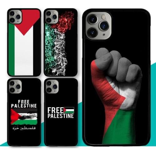 Free Palestine Flag Case For iPhone 11 12 Pro Max mini SE 2020 XR X XS MAX 5S 6 6S 7 8 Plus Back Cover Shell