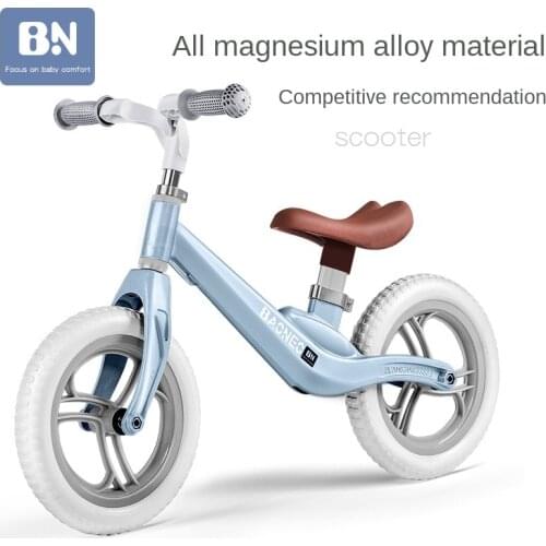 Doki Toy Childrens Balance Scooter No Pedal Roller Scooter Children Baby Sliding Walker Scooter Children