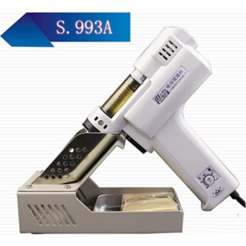 S-993A S-995A S-997P S-998P Electric Vacuum Desoldering Pump Solder Sucker Desoldering Gun Soldering Iron 100W