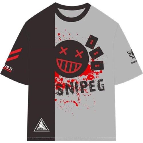 Game Arknights Rhodes Island t shirt and shorts sniper W Cosplay t-shirt short pants summer clothes boys girls tops tees