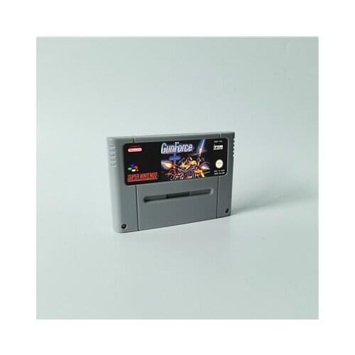 GunForce - Action Game Card EUR Version English Language