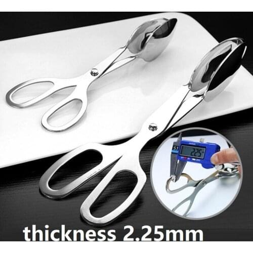 Stainless steel Fried food tool food clip thickened baking