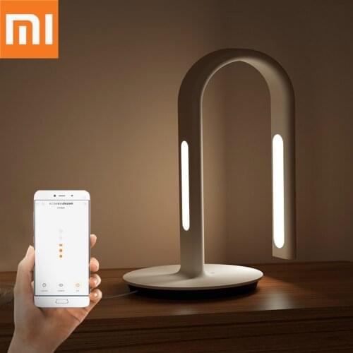 Original Xiaomi Mijia Smart LED Light Table Desk Lamp Desk Night Light Table Lamp Desklight Dual lights IOS Android APP Control