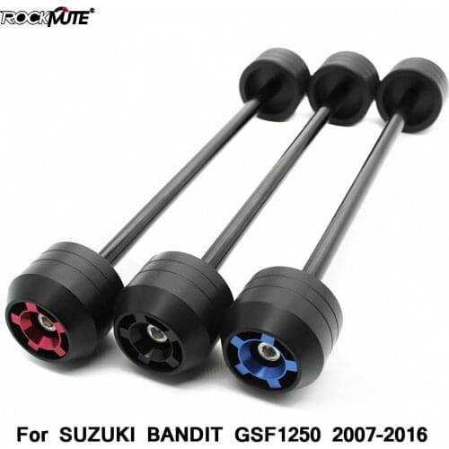 Motorcycle POM Front Wheel Axle Falling Protector For SUZUKI BANDIT GSF1250 2007-2016