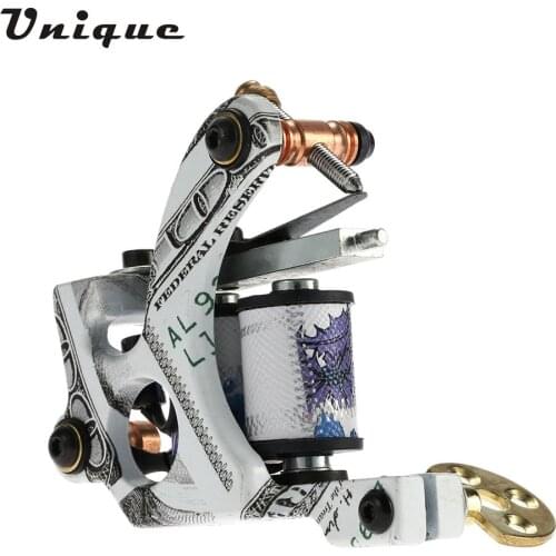 Professional Tattoo Machine Shader Liner 10 Coils Tattoo Instrument High Quality Professional Tattoo Accessories