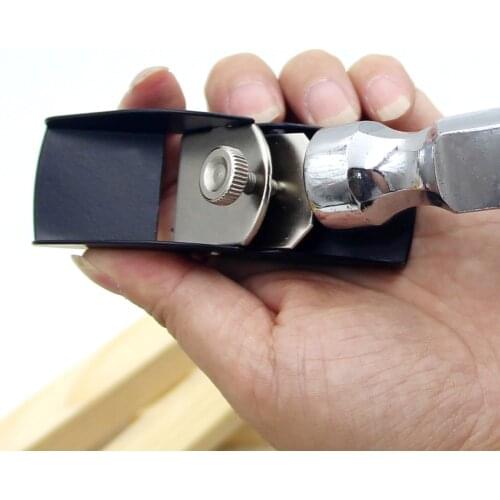 Professional Woodworking Mini Wood Trimming Plane Hand Planer Hand Push Cast Carpenter Tools Adjustable Cutting Woodcraft