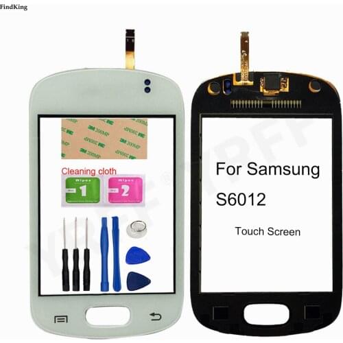 Touch Screen For Samsung Galaxy Music Duos S6012 Touch Screen Digitizer Panel Front Glass Lens Sensor
