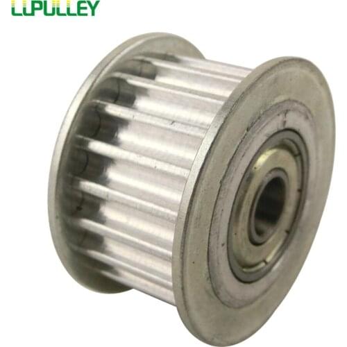 LUPULLEY 5M Type 30T Idler Pulley Tensioner Bore 8/10/12/15mm With Bearing Guide Regulating synchronous HTD5M Pulley 30T