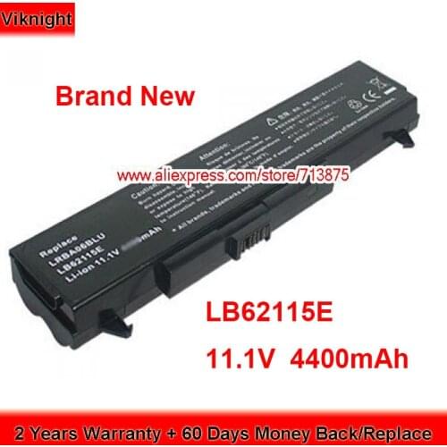 Brand New LB62115E Battery LRBA06BLU for Lg M1-3DGAG M1-G222A P1-5001A9 P1-JDGGG W1-D2RLV1 P1-J24PV1 P1-JDGFG 11.1V 4400mAh