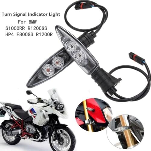 Motorcycle LED Turn Signal Indicator Light For BMW S1000RR HP4 F800GS R1200R