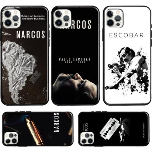 Narcos Pablo Escobar TV Show Poster For iPhone 12 Pro Max mini Case For iPhone 11 Pro Max XR XS X SE 2020 7 8 Plus Cover