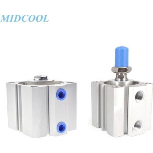 Air Cylinder SDA Series 12mm Bore SDA12 Pneumatic Compact Cylinder 5-50mm Stroke