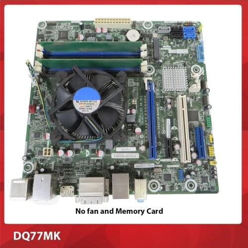 Working Desktop Motherboard For DQ77MK 1155 DDR3 Without fan System Board Fully Tested