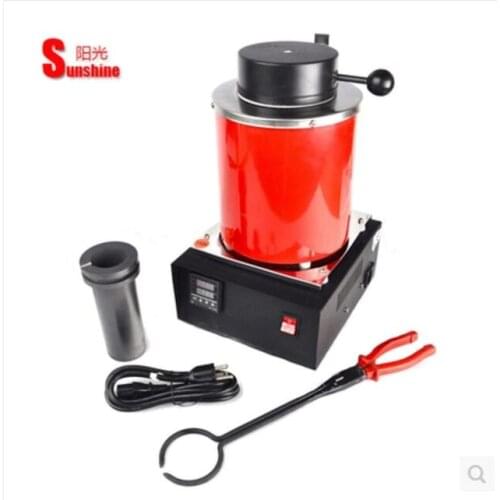 2KG mini melting furnace, metal melting furnaces, small melting furnace 220v 110v