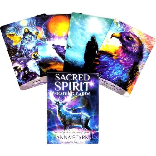 2021 New Tarot Cards Sacred Spirit Reading Card And PDF Guidance Divination Deck Entertainment Parties Board Game 36 Pcs/Box