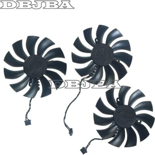 3PCS PLA09215B12HH Fan EVGA GTX1080TI FTW3 GTX 1080 Ti Black ELITE Graphics Card