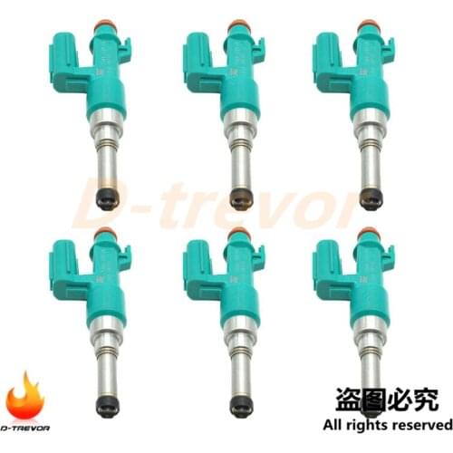 6Pcs Fuel Injector 23250-38050 for Toyota Hilux 2.7L