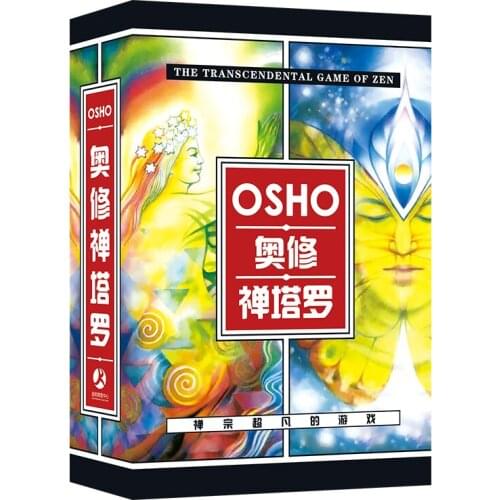 78 Card OSHO Tarot Astrology Constellations Fixed Star Universe Fate Love Forecast Analysis Unscramble Card Set Language Chinese