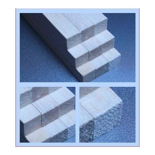 AAA+ Balsa Wood Sticks Strips 500mm Long 25mm~50mm Diameter For Airplane/Boat Model Fishing DIY Free Shipping