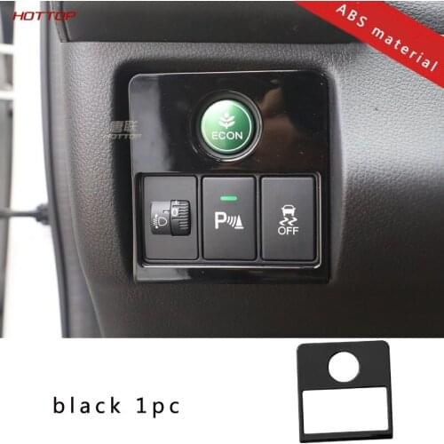 For Honda HRV Decoration Energy-Saving Switch Stickers Interior Modification Headlights Sequins Stickers ABS
