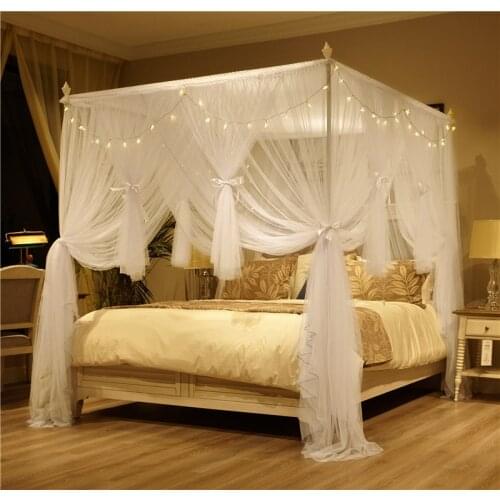 120x200/150x200 cm/180x200 Mosquito Net Elegant Lace Polyester Insect Bed Canopy Netting Curtain Mosquito Net Bedding