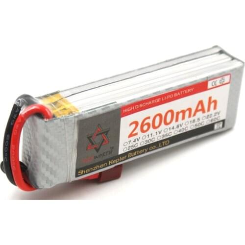 Lipo Battery 3s 11.1v 2600mAh 35c Li-Polymer Battery For RC Car Plane Boat Helicopter Truck Tank