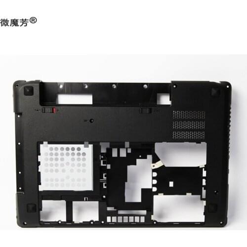 New For Lenovo IdeaPad Y480A Y480 Y480M Y485 14" Base Bottom Cover Lower Case AP0MZ000100 LAPTOP housing 90200383 black