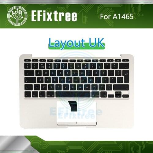 New Mabook Air 11'' A1465 Top Case With Keyboard English UK Palmrest 2013 2014 2015 Year EMC 2993 EMC 2471 EMC 2558