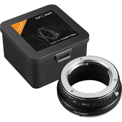 New K&F Concept adapter for Minolta MD mount lens to Nikon Z6 Z7 Z50 camera free shipping