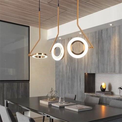 Novel LED Pendant Lamp Bedroom Bedside Restaurant Pendant Light Lighting Modern Designer Lamps Lamparas De Techo Colgante