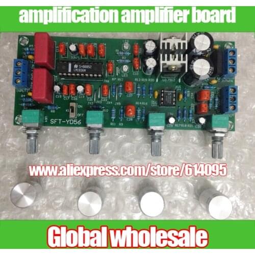 LM1036 + NE5532 amplification amplifier board / digital DC tone plate / Tone Control Module