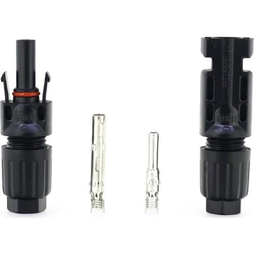 Solar Panel Connector Male&Female Connector for Cable Wire Accessories Easy To Install Micro-inverter