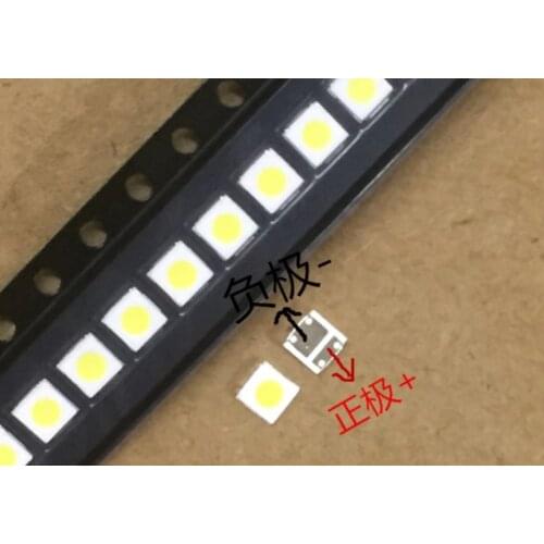 120PCS/LOT LED Backlight High Power LED 1.8W 3030 6V Cool white 150-187LM PT30W45 V1 TV Application 3030 smd led diode