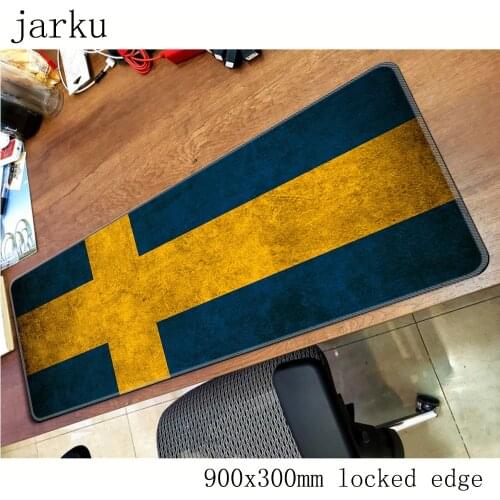 Thick Vintage Gaming Mouse Pad Popular Plain Extend UKUSKorea Flag Desk Keyboard Mouse Mat Mousepad Gamer for High-end Game