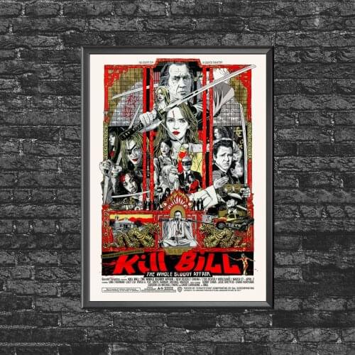 Kill Bill Art Movie Poster Wall Painting Home Decoration (No Frame)